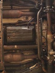Load image into Gallery viewer, 1st Gen Toyota Sequoia without transmission skid plate or catalytic converter shields installed.