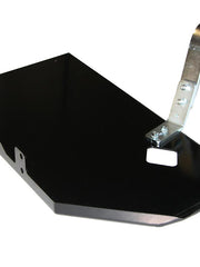 Load image into Gallery viewer, Full top view from passenger side with brackets of the Engine/Transmission skid plate for the Jeep Grand Cherokee ZJ