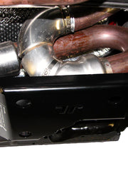 Load image into Gallery viewer, Exhaust loop skid plate protecting the loop in the exhaust