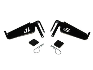 Jeep Wrangler JL foot pegs with logo