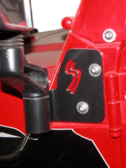 Load image into Gallery viewer, Jeep Wrangler Mirror Brackets
