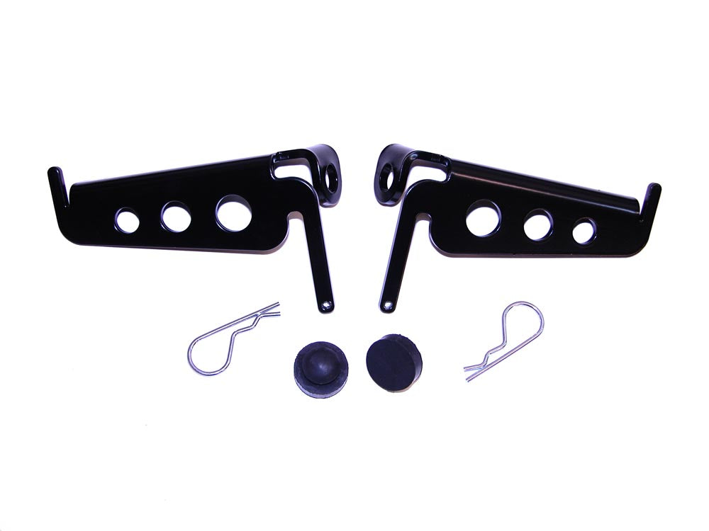 Foot Pegs for Jeep Wrangler CJ, YJ, TJ, and LJ Skid Row Offroad