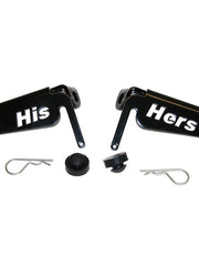 Load image into Gallery viewer, "His and Hers" Jeep Foot Pegs for CJ, YJ, TJ, LJ wranglers
