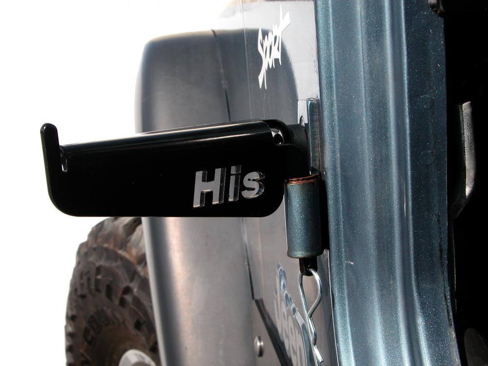 "His and Hers" Foot Pegs for Jeep Wrangler CJ, YJ, TJ, and LJ Skid Row Offroad