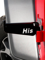 Load image into Gallery viewer, "His" Drivers side door foot peg for JK, JL and JT front door