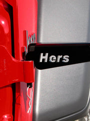 Load image into Gallery viewer, "Hers" passenger side foot peg for JK, JL, JT front door