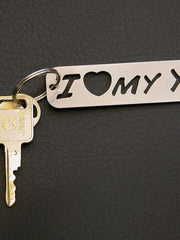 Load image into Gallery viewer, "I LOVE my YJ" with Jeep keys attached