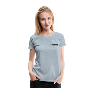 "Follow the Leader" for Jeeps; Women’s Premium T-Shirt - heather ice blue