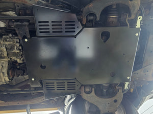Engine/Transmission Skid Plate with Cat Guards for Nissan Xterra (2000-2004)
