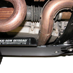 Load image into Gallery viewer, Double plated under the exhaust crossover pipe for strength.
