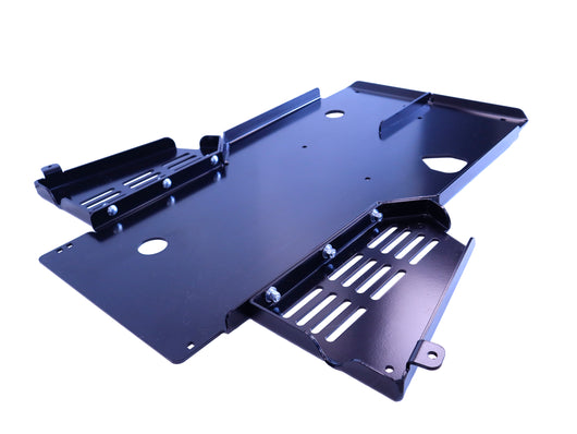 Engine/Transmission Skid Plate with Cat Guards for Nissan Xterra (2000-2004)