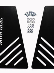 Load image into Gallery viewer, Toyota Sequoia catalytic converter shields with hardware.
