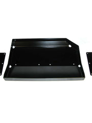 Load image into Gallery viewer, Laid out view of the brackets and Gas Tank Skid Plate for Jeep Cherokee XJ (1997-2001) and Jeep Grand Cherokee ZJ (1993-1998)

