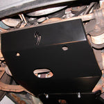 Load image into Gallery viewer, Front Skid Plate mounted on the Jeep Liberty KJ
