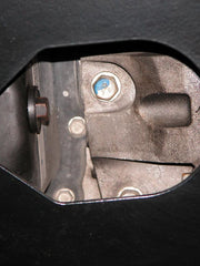 Load image into Gallery viewer, Close up of the drain hole and drain plug on the Jeep Wrangler JK 2007-2011
