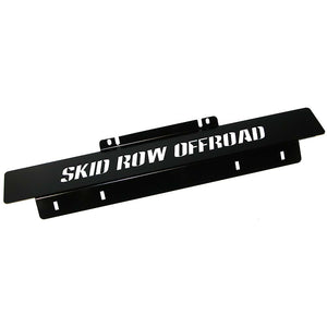 Front Skid Plate for Jeep Wrangler JK (2007-2018) – SKID ROW OFFROAD in Black