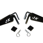 Load image into Gallery viewer, Foot Pegs for the Jeep Wrangler JK with logo
