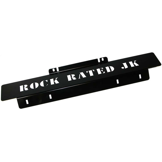 Front Skid Plate for Jeep Wrangler JK (2007-2018) - ROCK RATED JK in Black