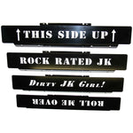 Load image into Gallery viewer, Front Skid Plate for Jeep Wrangler JK (2007-2018) - Text Skid Plates
