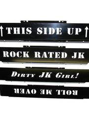 Load image into Gallery viewer, Front Skid Plate for Jeep Wrangler JK (2007-2018) - Text Skid Plates
