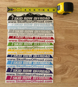 Skid Row Offroad MountainScape Decal -10" Wide