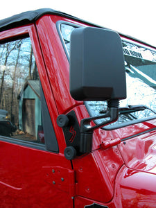 Jeep Wrangler Mirror Brackets