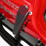 Load image into Gallery viewer, Top view of the driver&#39;s side foot peg with holes slightly visible for the CJ, YJ, TJ, and LJ
