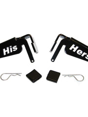 Load image into Gallery viewer, &quot;His and Hers&quot; foot pegs for Jeep JK, JL, JT front doors
