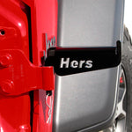 Load image into Gallery viewer, &quot;Hers&quot; passenger side foot peg for JK, JL, JT front door
