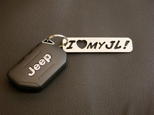 I LOVE my JL keychain with JL key attached