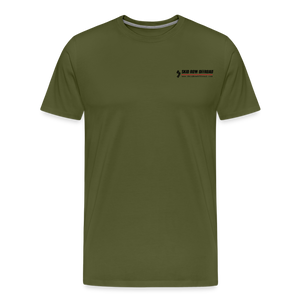 "Follow the Leader" for Jeeps; Men's Premium T-Shirt - olive green